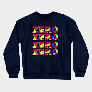 zero repetaed geometric shapes colourful new design Crewneck Sweatshirt